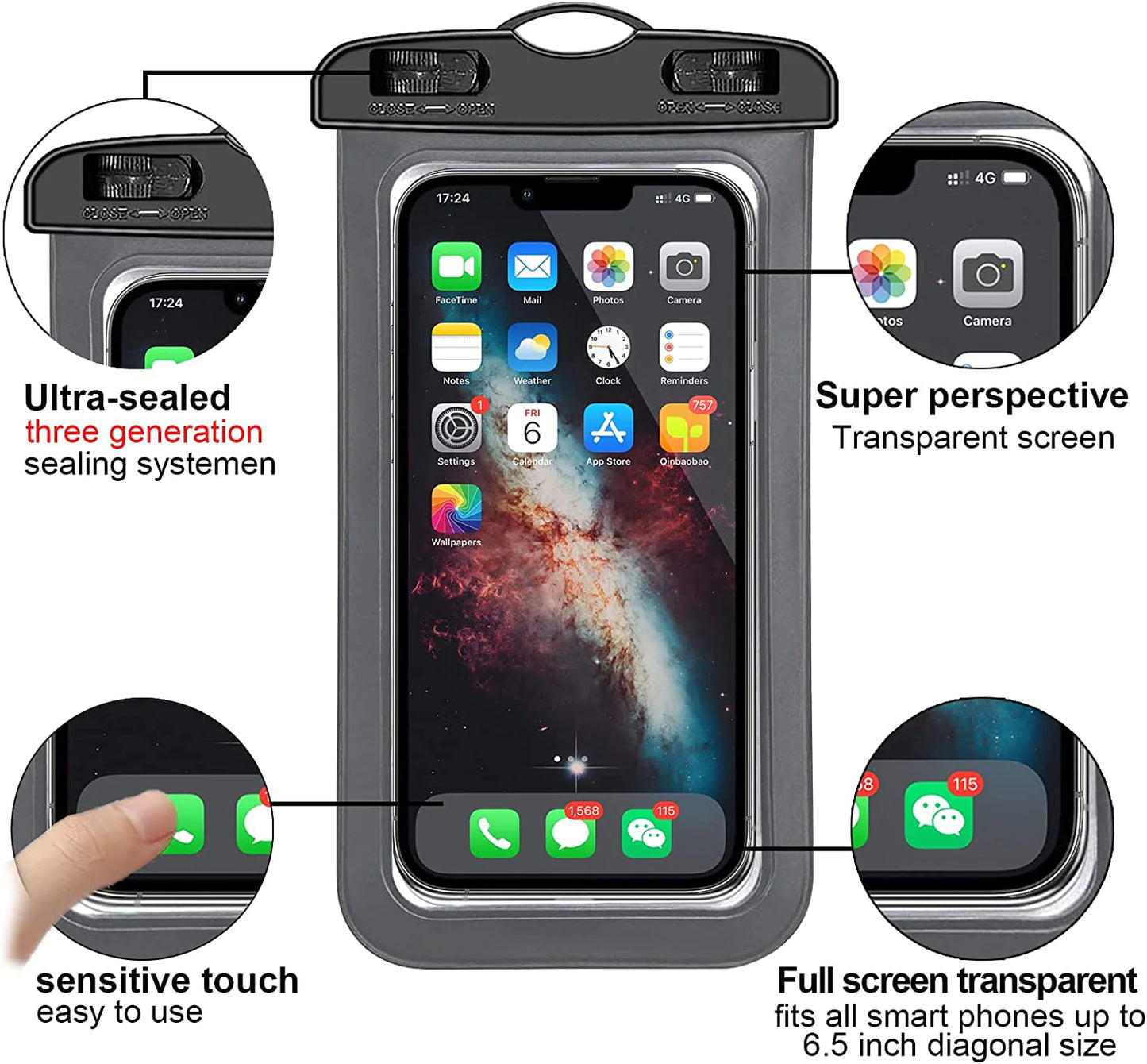 Waterproof Mobile Phone Case Cover