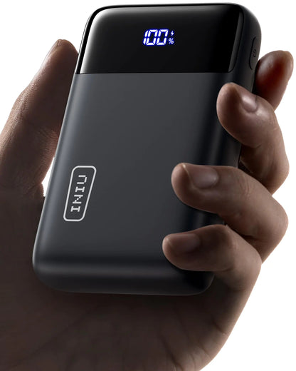 INIU Portable Charger, 22.5W, Fast Charging LED Display 20000mAh Power Bank